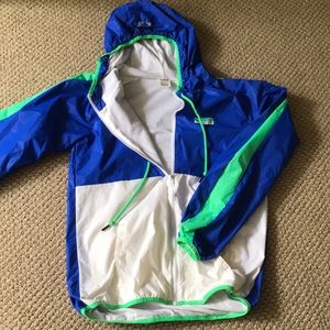 PINK Victoria’s Secret Blue & White Windbreaker